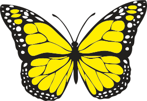 openclipart圖庫：Butterfly 1 (colour)