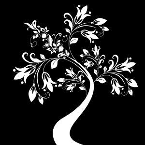 openclipart圖庫：Floral Tree