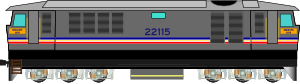 openclipart圖庫：KTM Class 22 Locomotive