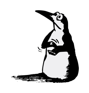 openclipart圖庫：Pingouin Applaudissant - Applauding Penguin