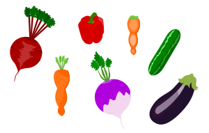 openclipart圖庫：Vector Vegetables