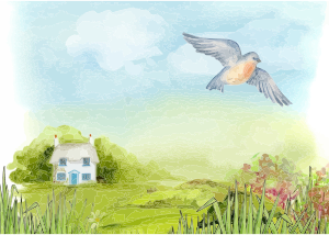 openclipart圖庫：Tranquil Scenery