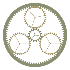 openclipart圖庫：Epicyclic-gearing