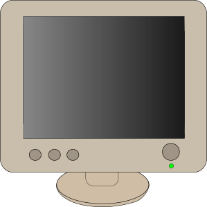openclipart圖庫：monitor