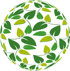 openclipart圖庫：Leafy Sphere