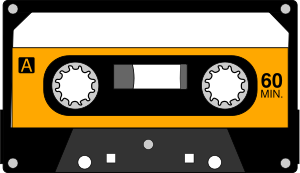 openclipart圖庫：Cassette Tape