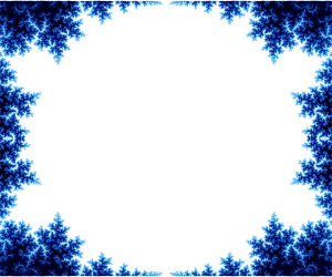 openclipart圖庫：Mandelbrot fractal frame