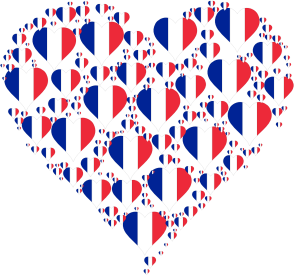 openclipart圖庫：Heart France Fractal