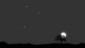 openclipart圖庫：A lonely night