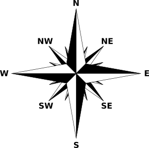 openclipart圖庫：Compass rose 2