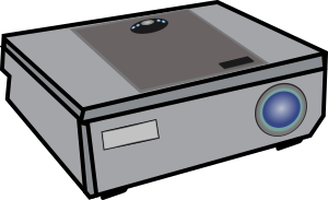 openclipart圖庫：Video projector