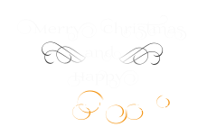 openclipart圖庫：Merry Christmas and a Happy New Year