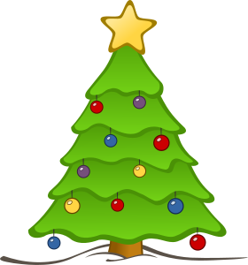 openclipart圖庫：Drawing Christmas Tree