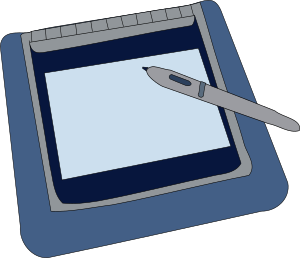 openclipart圖庫：tablet