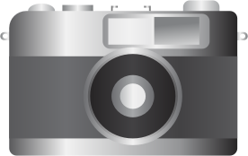 openclipart圖庫：Grayscale Camera