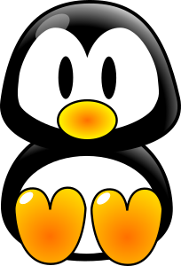 openclipart圖庫：Baby Tux