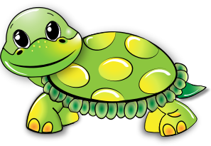 openclipart圖庫：Cartoon Turtle