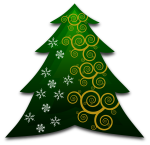 openclipart圖庫：2015 Xmas Tree v1