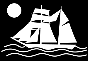 openclipart圖庫：Sailing ship