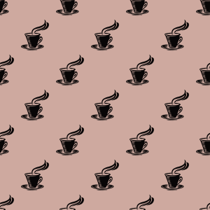 openclipart圖庫：Coffee-seamless pattern