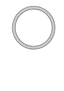 openclipart圖庫：Rope Ring