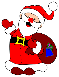 openclipart圖庫：Santa Claus