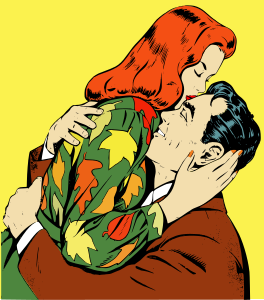 openclipart圖庫：Retro lovers