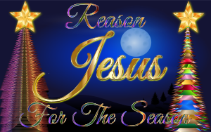 openclipart圖庫：Jesus Reason For The Season Enhanced