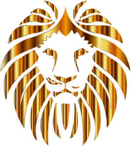 openclipart圖庫：Golden Lion 10 No Background