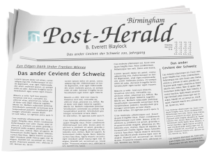 openclipart圖庫：News Paper