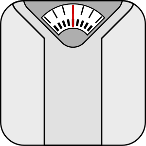 openclipart圖庫：Bathroom scale