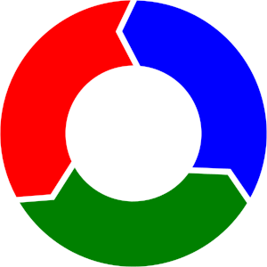 openclipart圖庫：RGB Circle Arrows