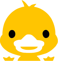 openclipart圖庫：Yellow Duckling Icon