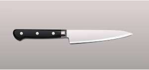 openclipart圖庫：Realistic Kitchen Knife