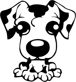 openclipart圖庫：Puppy Icon