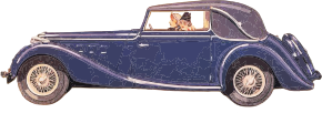 openclipart圖庫：Ladies Driving Vintage Car