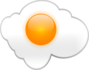 openclipart圖庫：Fried egg