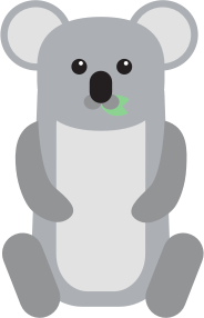 openclipart圖庫：Baby Koala