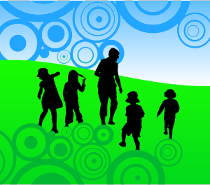 openclipart圖庫：Abstract Children Background