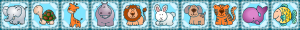 openclipart圖庫：adesivo infantil (Animal Stickers for Kids)