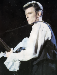 openclipart圖庫：David Bowie Rock In Chile September 1990
