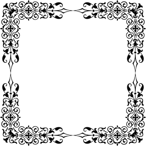 openclipart圖庫：Ornamental Divider Frame 5
