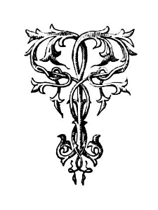 openclipart圖庫：Victorian ornament8A