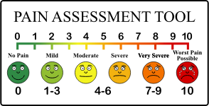 openclipart圖庫：Pain Scale fixed