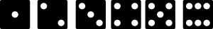 openclipart圖庫：dice icons