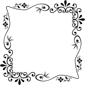 openclipart圖庫：Decorative Vintage Style Frame 16