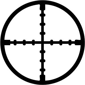 openclipart圖庫：Gun sight
