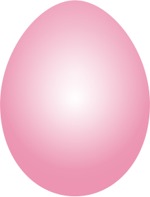 openclipart圖庫：Pink Easter Egg