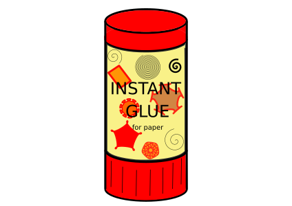 openclipart圖庫：Glue Stick