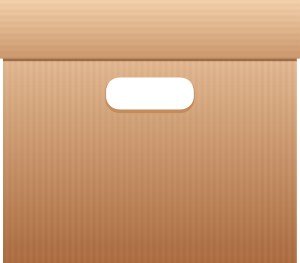 openclipart圖庫：Flat cardboard box